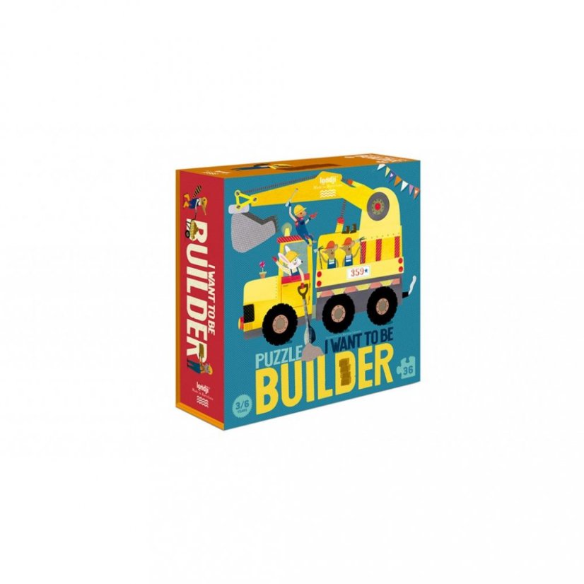 Ich möchte ein Baumeister-Puzzle sein – 36 Teile