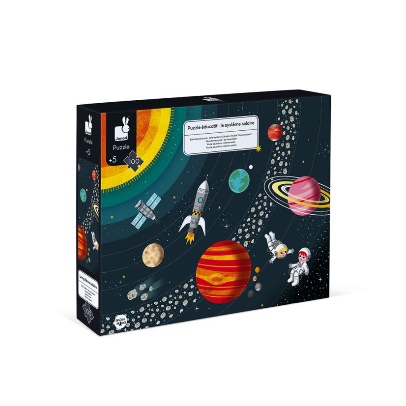 Vzdelávacie puzzle Vesmír a slnečná sústava 100 ks