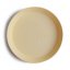 Mushie okrúhly tanier 2 ks rôzne farby - Mushie farby: mustard