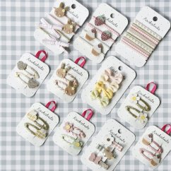 Elastické gumičky set Bunny Gingham