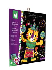 Vyškrabovací obrázky Zvířata Atelier sada Mini