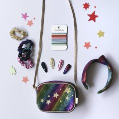 Elastické gumičky set Disco Shimmer