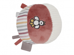 Little Dutch Loptička textilná králiček miffy fluffy pink