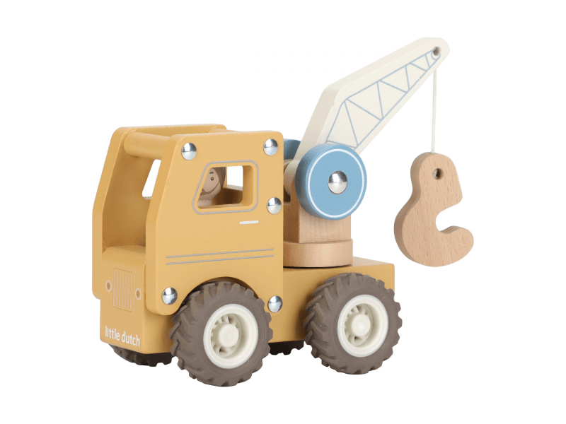 Little Dutch Autožeriav drevený