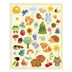 Janod Puzzle v kufríku Príroda 20 ks