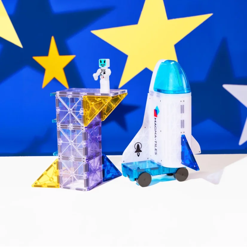 Magnetbausatz Space 32 Teile