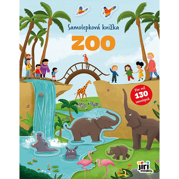 Samolepková knížka Zoo