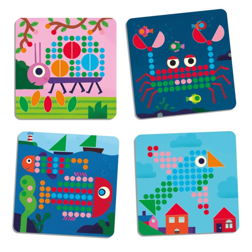Pin-Mosaik Mini Animo