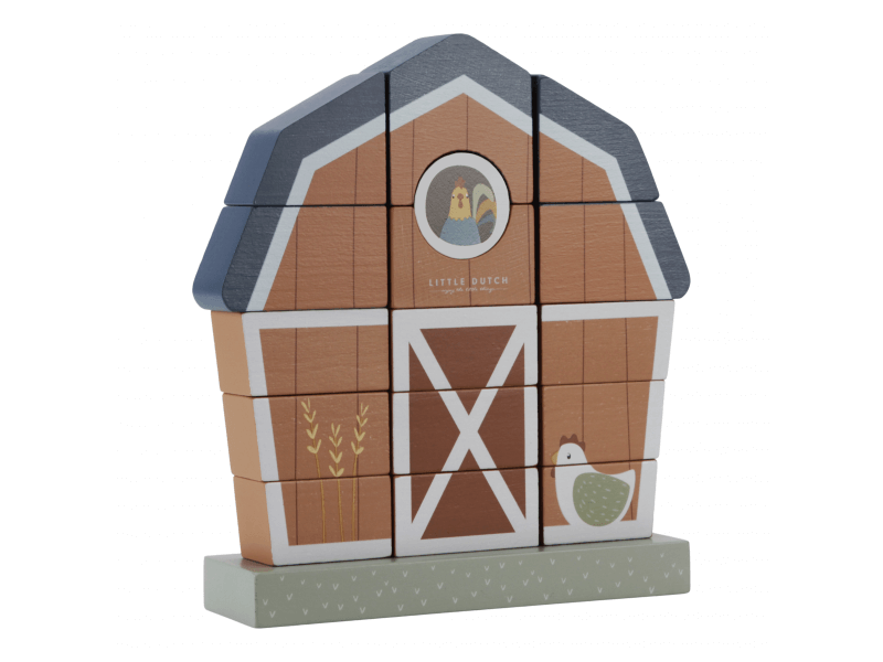 Little Dutch Bausatz Bauernhof aus Holz