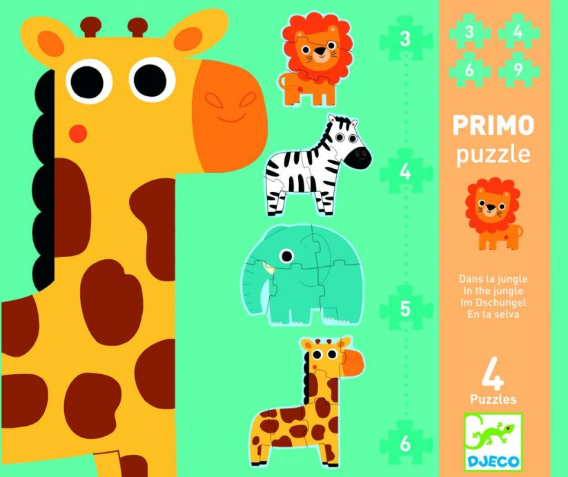 Primo-Puzzle für die Kleinen Dschungel