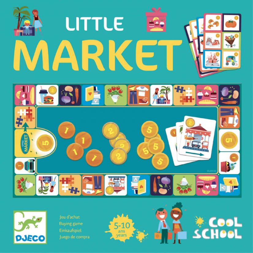 Kleiner Markt: Einkaufsbrettspiel