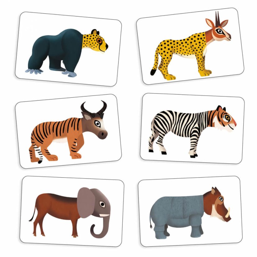 Kartová hra AniJumble - rýchlosť a postreh