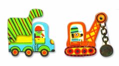Puzzle Duo Fahrzeuge bewegen