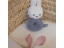 Hasenrassel Miffy flauschig blau