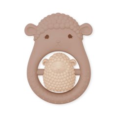Silikónové hryzátko Sheep Blush