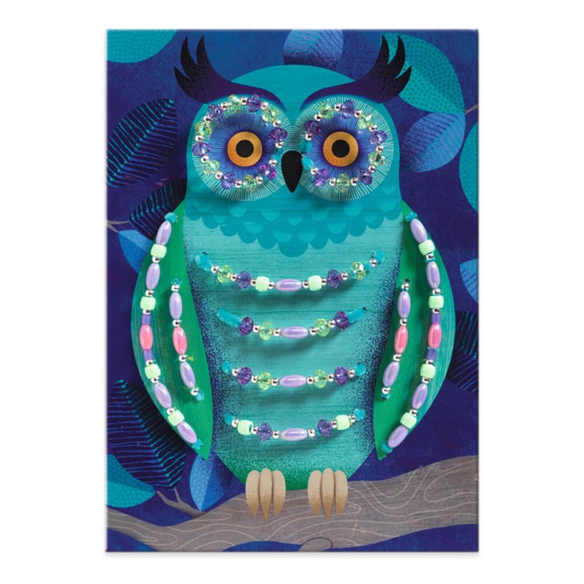 Erhellen Sie die Nacht, indem Sie Perlen auf pelzige Drähte fädeln