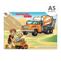 Omalovánka A5 - Tatra