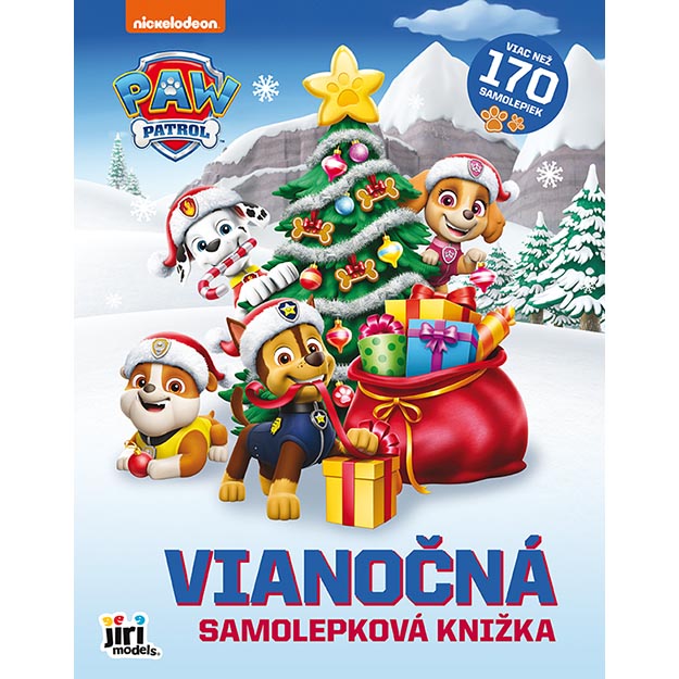 Samolepková knížka Vánoce s Labkovou patrolou