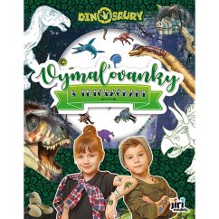 Maľovanky s tetovaním Dinosaury