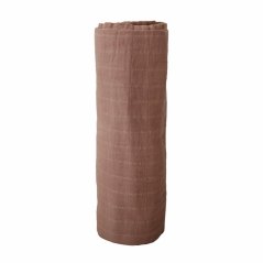 Mushie mušelínová zavinovačka z organickej bavlny tawny-birch