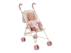 Little Dutch Golf Puppenwagen, faltbar, weiche Blumen