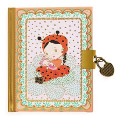 Tinyly Minico: ein geheimes Notizbuch mit Vorhängeschloss