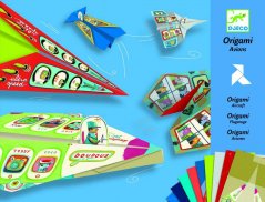 Tvorivá sada Origami lietadlá (pre chlapcov)