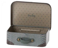 Aktentasche aus Metall Blue micro Maileg