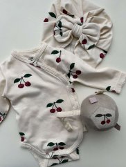Body na zapínanie ma grande cerise rôzne veľkosti