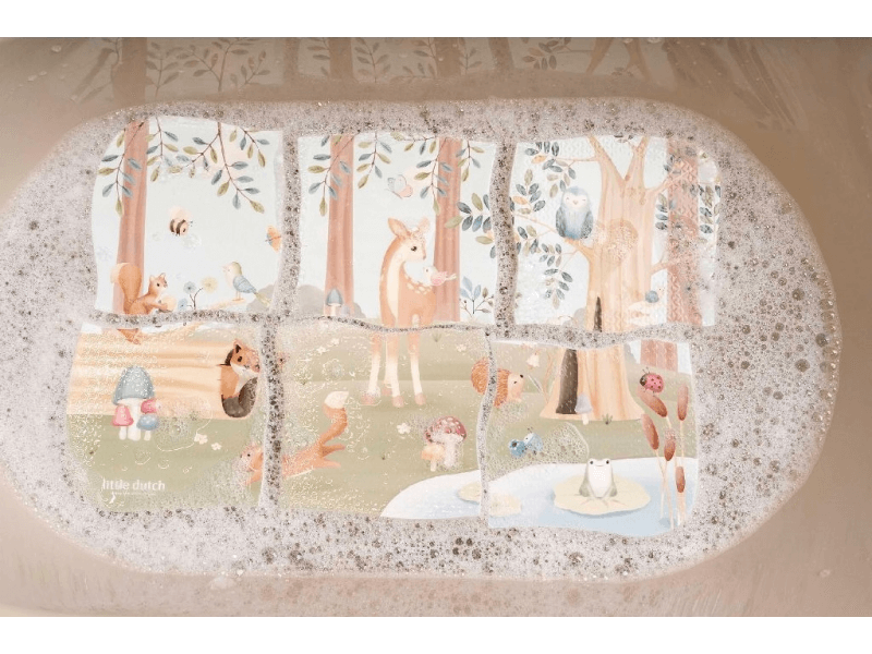 Little Dutch Puzzle do kúpeľa Forest Friends