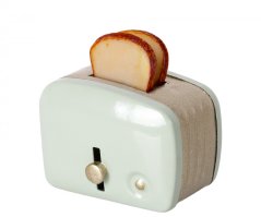 Miniatúrny toustovač mint Maileg