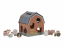 Little Dutch House mit Einsatzformen Bauernhof aus Holz