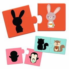 Puzzle Duo Shadows 12-tlg