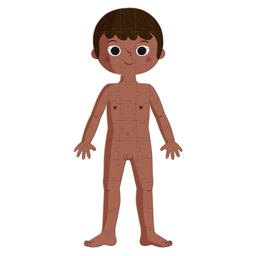 Lernpuzzle Menschlicher Körper 50-75-100 Teile