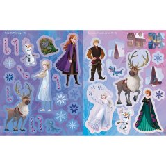 Samolepková knižka Vianoce v Ľadovom kráľovstve