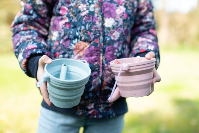 Gartenset (Eimer + Spaten) in verschiedenen Farben - Gartenset - Farbe:: duck egg blue