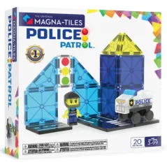 Magnetická stavebnice Police Patrol 20 dílů