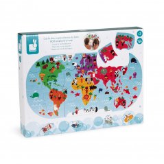 Puzzle Weltkarte ins Wasser 28 Teile