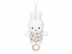 Hudobná hračka králiček Miffy vintage kvety
