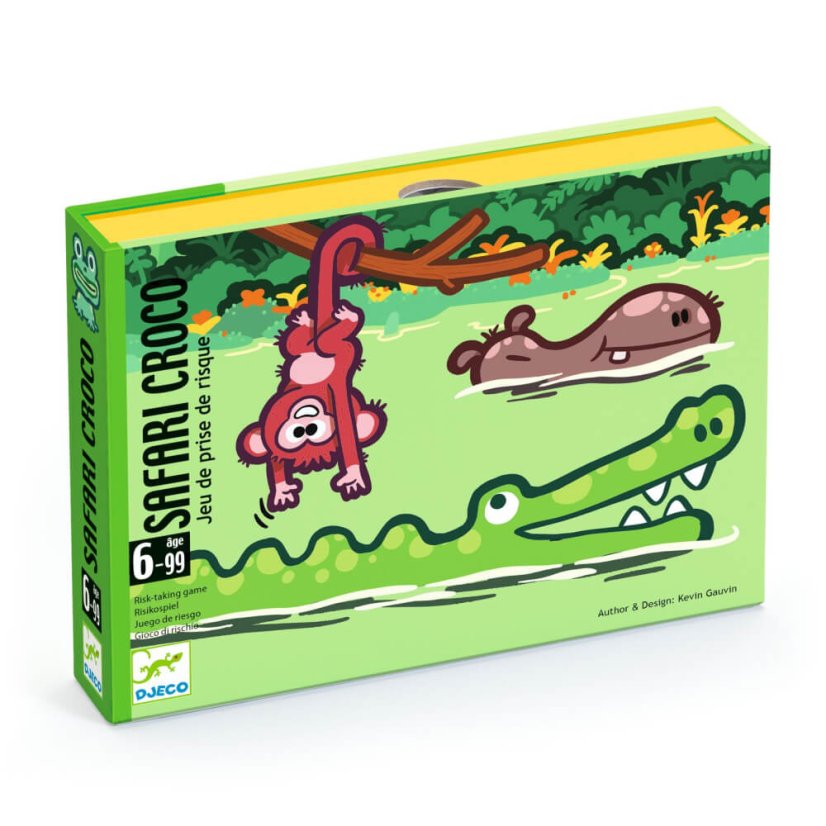 Safari Croco kartová hra rizika