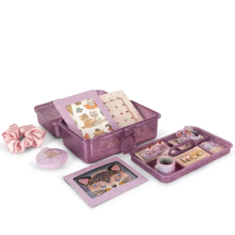Kufřík s doplňky pro holčičku Amour Pink