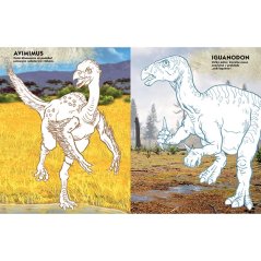 Omalovánky s tetováním Dinosauři