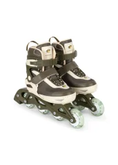 Leuchtende Schlittschuhe Zitrone