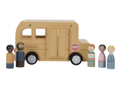 Little Dutch Schulbus mit Holzfiguren