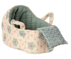 Prenosná postieľka - blue Maileg