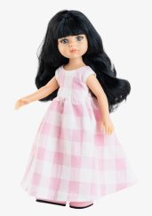 Puppenkleidung 32 cm - langes Kleid für Carina