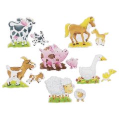 Puzzleset Haustiere XXL