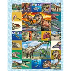 1 000 samolepek v sešitu Dinosauři