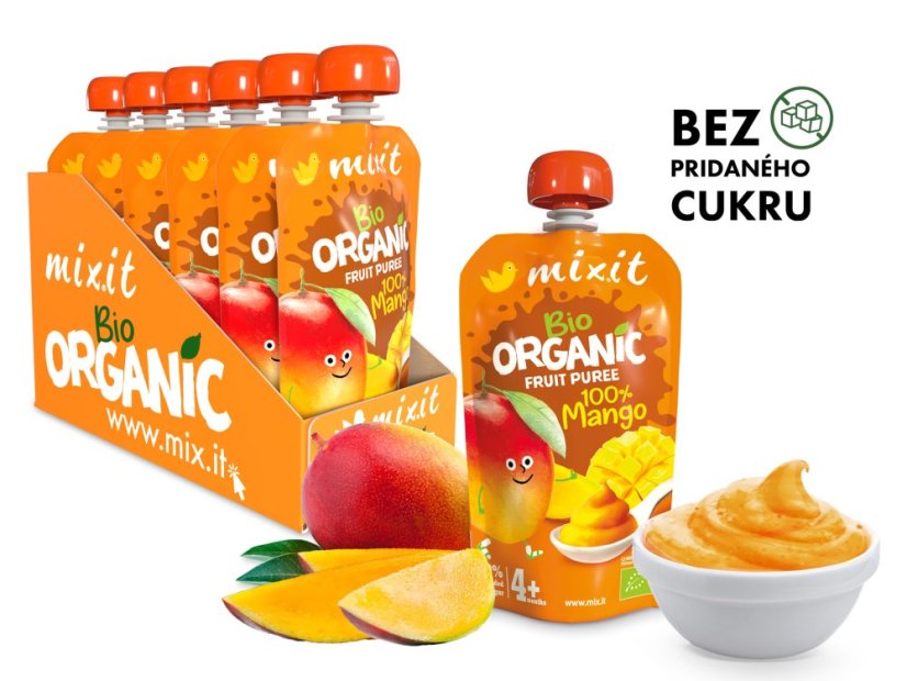 BIO ovocná kapsička - 100% Mango