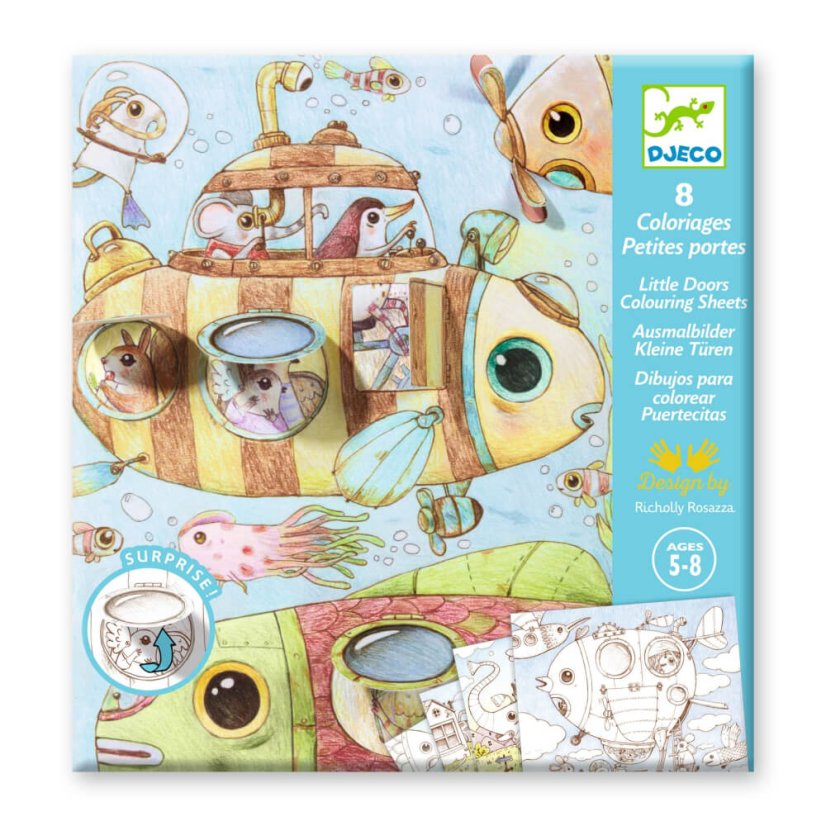 Malov výlet maľovanky s prekvapením